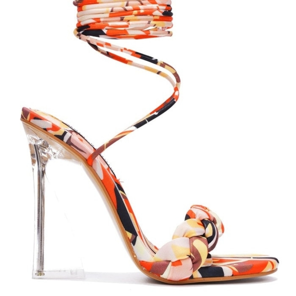 High heel sandals